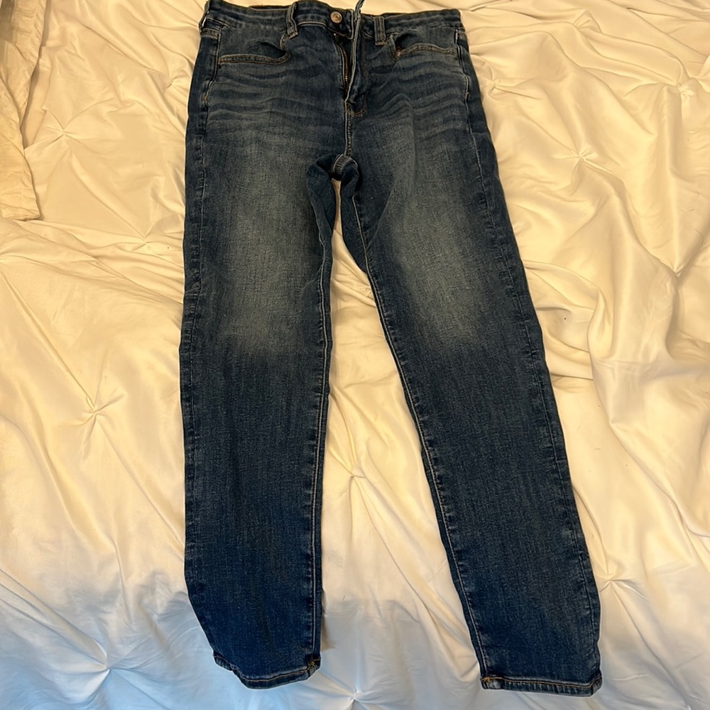 American Eagle Super High Rise Jegging size 10 Next Level Stretch